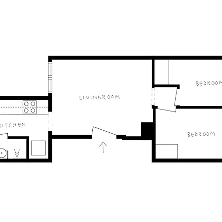 Dinbnb L 100m To Bryggen L House L 24l7 Check-in ברגן