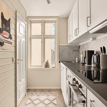 Apartmán Dinbnb L 100m To Bryggen L House L 24l7 Check-in Bergen